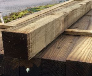 1.8m 100mm x 100mm TREATED TRADE