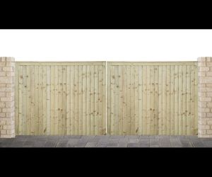 1.5m w x 1.4m h to 1.8m COUNTRY (Gate Made to Order) Treated