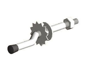 Cranked striker