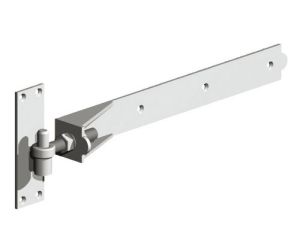 18" Adjustable hook & band hinge galv GM