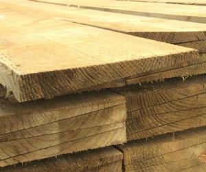 4.8m 200mm feather edge TREATED
