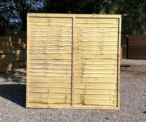 6'0 x 6'0 Green Overlap Panel TRADE S/W