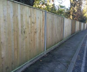 1.8m Concrete Closeboard per linear meter