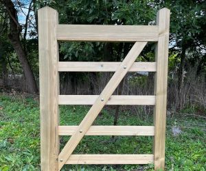 3'0 wide HermitageTreated LH