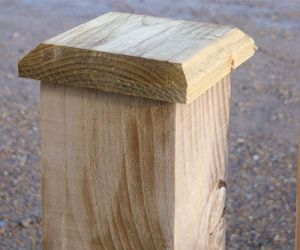 Post Cap for 75mm post