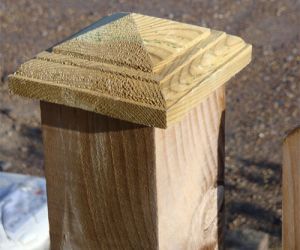 100mm Temple Post Cap