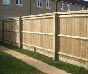 1.8m Morticed Closeboard per linear meter