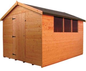 Norfolk Shed 2.4 x 1.8m Apex Treated