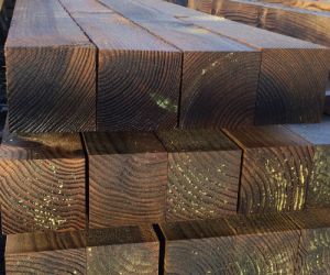 2.4m 75mm x 75mm Kiln Dried Pine Post