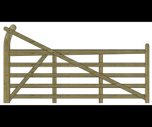10' Estate Gate TSW