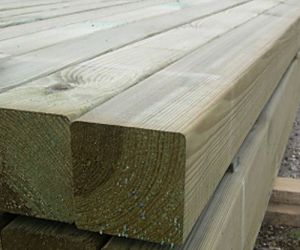 2.4m 95mm x 95mm Pergola Post Treated