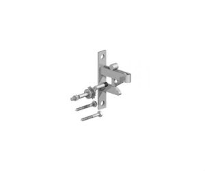 Self-locking gate catch Set galv